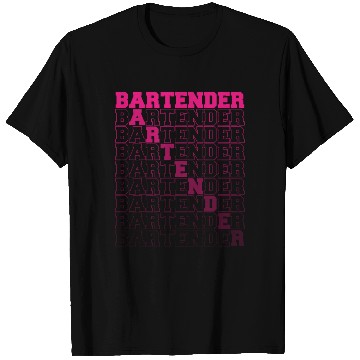 Discover Bartender Typography Graphic T Shirts