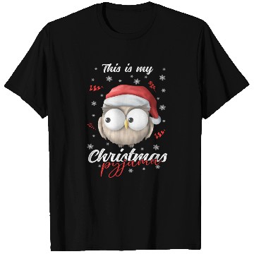 Discover Winter Christmas Pyjama Owl T Shirts