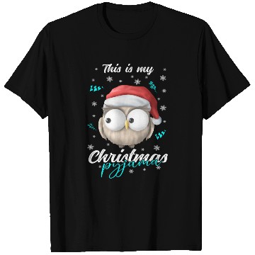 Discover Winter Christmas Pyjama Owl T Shirts