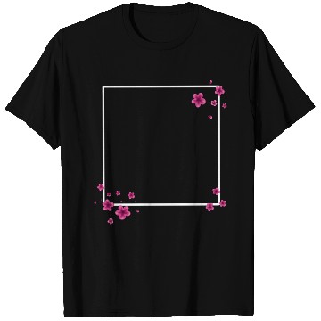 Discover Square Blossom Pink T Shirts
