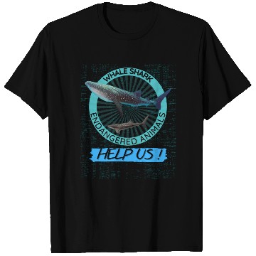 Discover Protect Marine Animal Whale Shark T Shirts