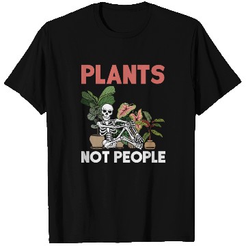 Discover Gardener Skeleton Introvert Garden Plant Lover T Shirts