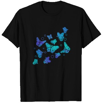 Discover Blue Butterflies Gardening Butterfly Lover T Shirts