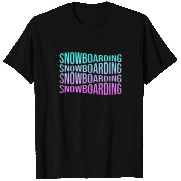 Discover snowboarding T Shirts
