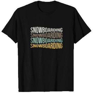 Discover snowboarding T Shirts