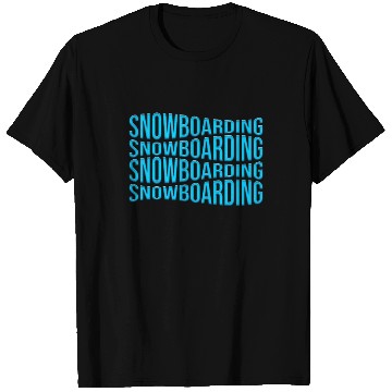 Discover snowboarding T Shirts