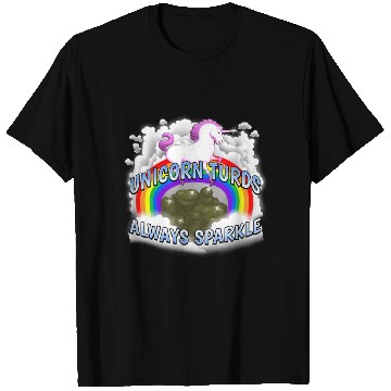 Discover Unicorn Turds Always Sparkle T Shirts