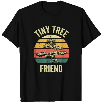 Discover Bonsai Tiny Tree Gift Funny Planting Retro Gift T Shirts