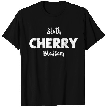 Discover Sloth Cherry Blossom - Sloth T Shirts
