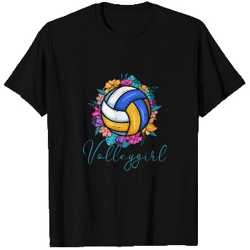Discover Volleygirl Beach Volleyball T Shirts