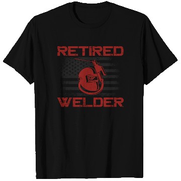 Discover Welder Welding Retirement Vintage T Shirts
