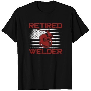 Discover Welder Welding Retirement Vintage T Shirts