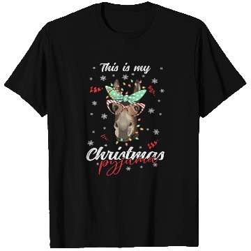 Discover Winter Christmas Pyjama Donkey T Shirts