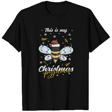 Discover Winter Christmas Pyjama Bee T Shirts