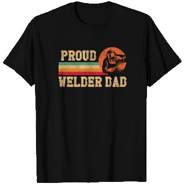 Discover Welder Welding Dad Father Vintage T Shirts