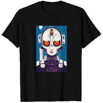 Discover Cyberpunk Chibi Girl T Shirts