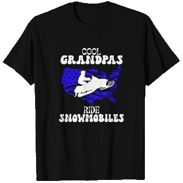 Discover Funny Snowmobile Men T Shirts Snowmobiling Winter