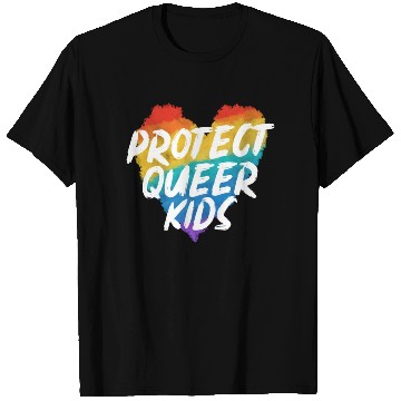 Discover Protect The Queer Kids Rainbow Pride Month T Shirts