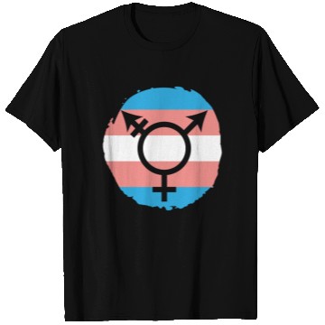 Discover Trans Rainbow Pride LGBTQ Transgender Rights T Shirts