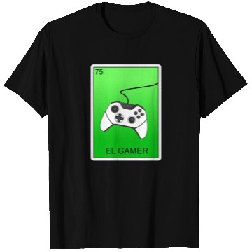 Discover El Gamer Video Gaming Card Mexican Lottery Card T Shirts