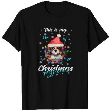 Discover Winter Christmas Pyjama Spaniel T Shirts