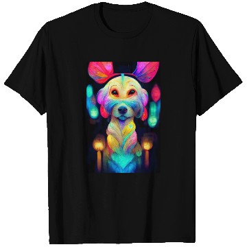 Discover Angel Dog 021 T Shirts