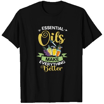Discover Essential Oil Diffuser Peppermint Aromatherapy T Shirts