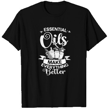 Discover Essential Oil Diffuser Peppermint Aromatherapy T Shirts