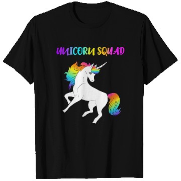 Discover Unicorn Squad T Shirts
