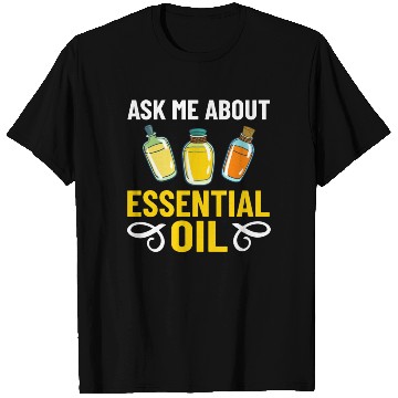 Discover Essential Oil Diffuser Peppermint Aromatherapy T Shirts