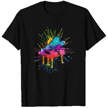 Discover Piano, Pianist T Shirts