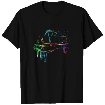 Discover Piano, Pianist T Shirts