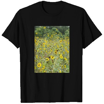 Discover My Photography - Swamp Sunflowers in Texas T Shirts