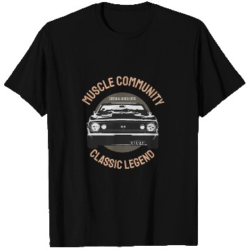 Discover Muscle Community Classic Legend Vintage Gift Ideas T Shirts