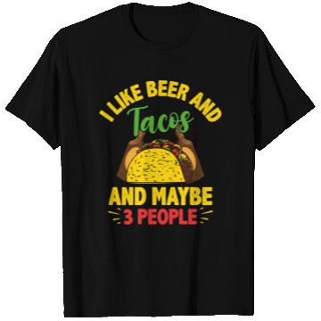 Discover I Like Beer And Tacos Cinco De Mayo Festival T Shirts
