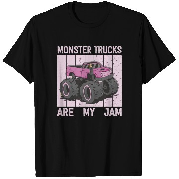Discover Monster Trucks Are My Jam Vintage Retro T Shirts