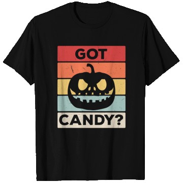 Discover Got Candy Trick Or Treat Pumpkin Jack T Shirts