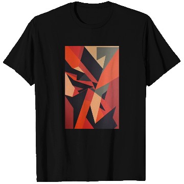 Discover Colorful Abstract Minimalist T Shirts