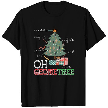 Discover Oh Geometree Funny Christmas Tree Costume Students T Shirts