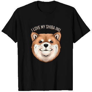 Discover Dog Lover - I Love My Shiba Inu T Shirts