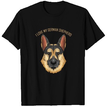 Discover Dog Lover - I Love My German Shepherd T Shirts