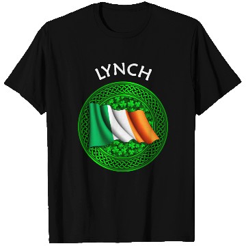 Discover Lynch Shamrock & Irish Flag T Shirts