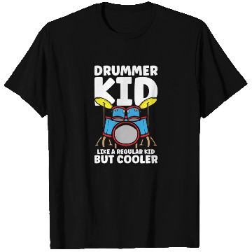 Discover Drummer Drums Music Drum Set Drumming T Shirts