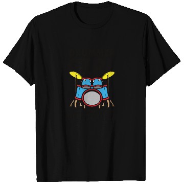 Discover Drummer Drums Music Drum Set Drumming T Shirts
