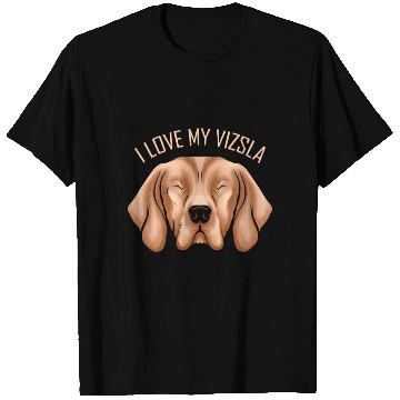 Discover Dog Lover - I Love My Magyar Vizsla T Shirts