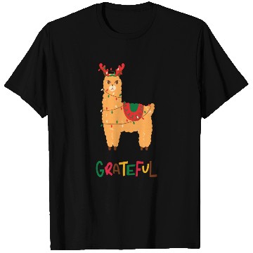 Discover Fa La La La LLama - Grateful ! T Shirts