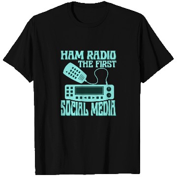 Discover Ham Radio The First Social Media Operator Amateur T Shirts