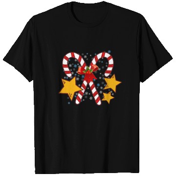 Discover Christmas candy cane for holidays T Shirts