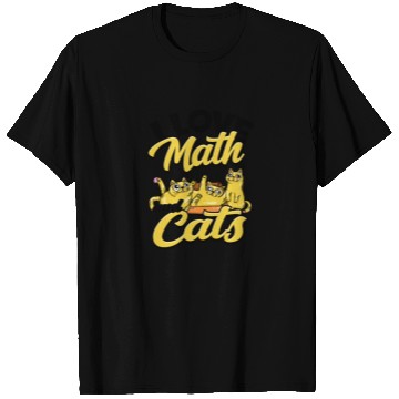 Discover I love math and cats - cats T Shirts