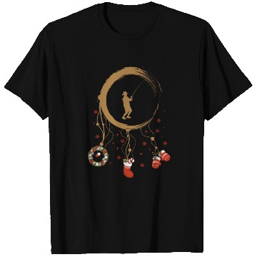 Discover Winter dreamcatcher Christmas Fishing T Shirts